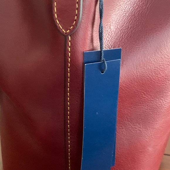 Dooney & Bourke Florentine Brenna Exquisite Leather Stunning Color - Picture 5 of 11